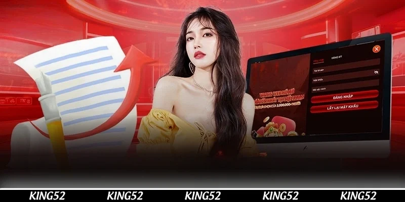 Quy trình đăng nhập KING52 trên ứng dụng tải về